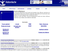 Tablet Screenshot of maistrance.alabordache.fr